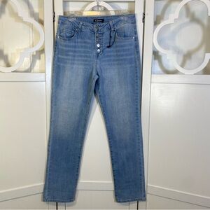 D. Jeans women’s Light blue denim jeans size 10 Button Fly New without Tags